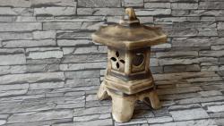 zahradní lampa, dekorační keramika
